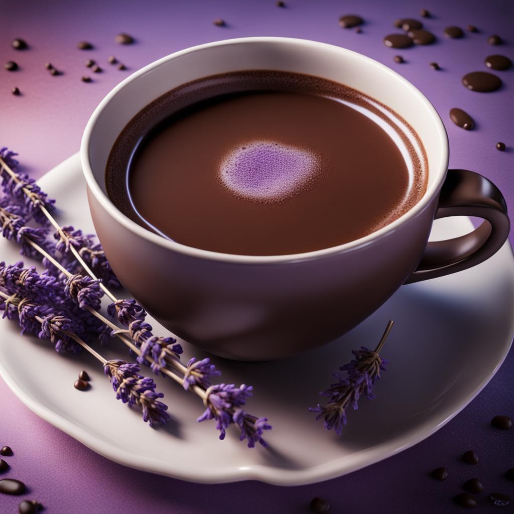 Autumn Hot Dark Chocolate Recipes Lavender 80Noir Ultra