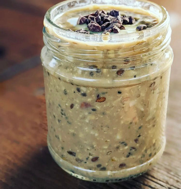 Mocha Oat Jar