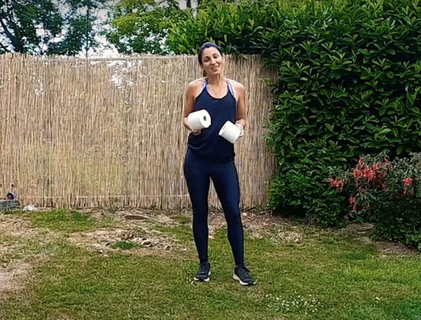 Lauren Gregory's Loo Roll HIIT Class