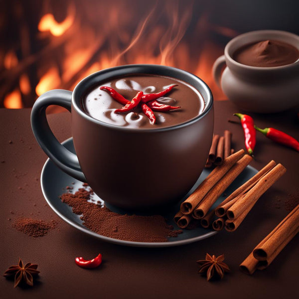 Autumn Hot Dark Chocolate Recipes: Chilli Cinnamon