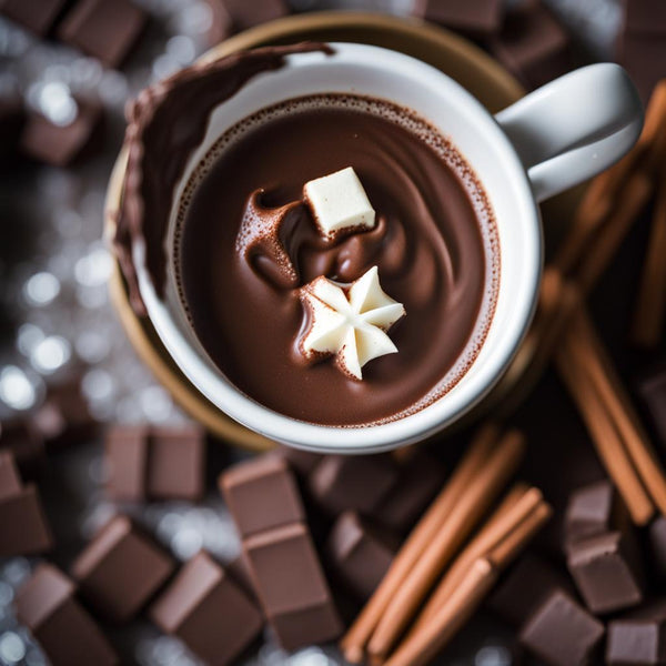 Day 12 of our Advent Calendar Vanilla-Spiced Dark Hot Chocolate Recipe