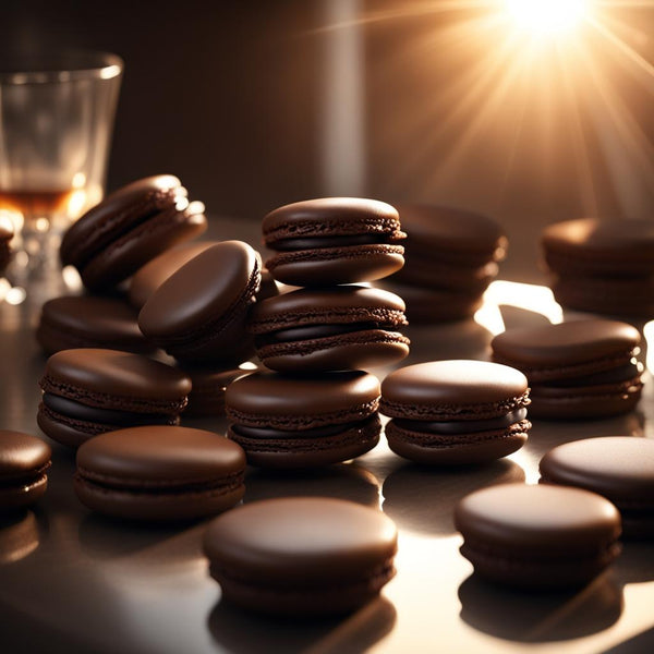 Coeliac-Friendly Dark Chocolate Macarons: A Chic French Delight