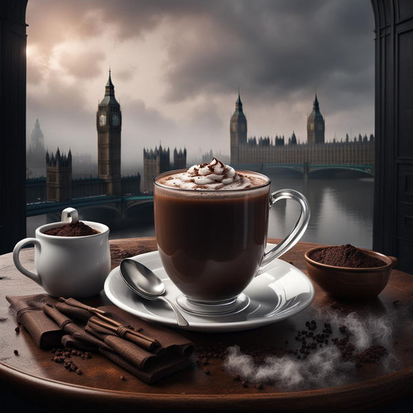 Autumn Hot Dark Chocolate Recipes: 'London Fog' Earl Grey Infused