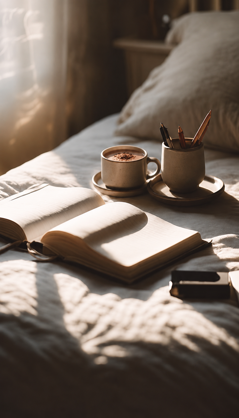 Morning cacao ritual