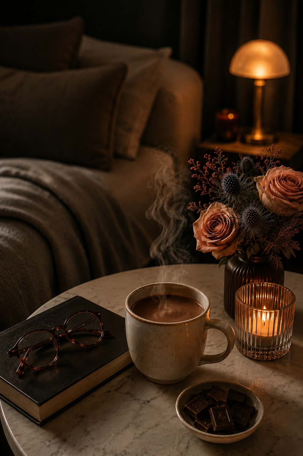 Evening cacao ritual