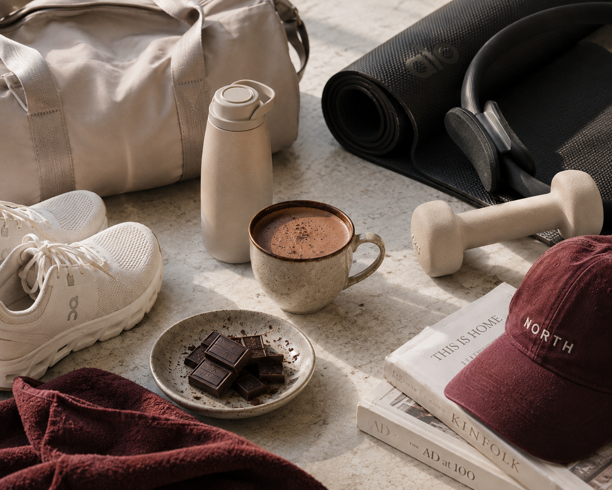 Chocolate around an active life