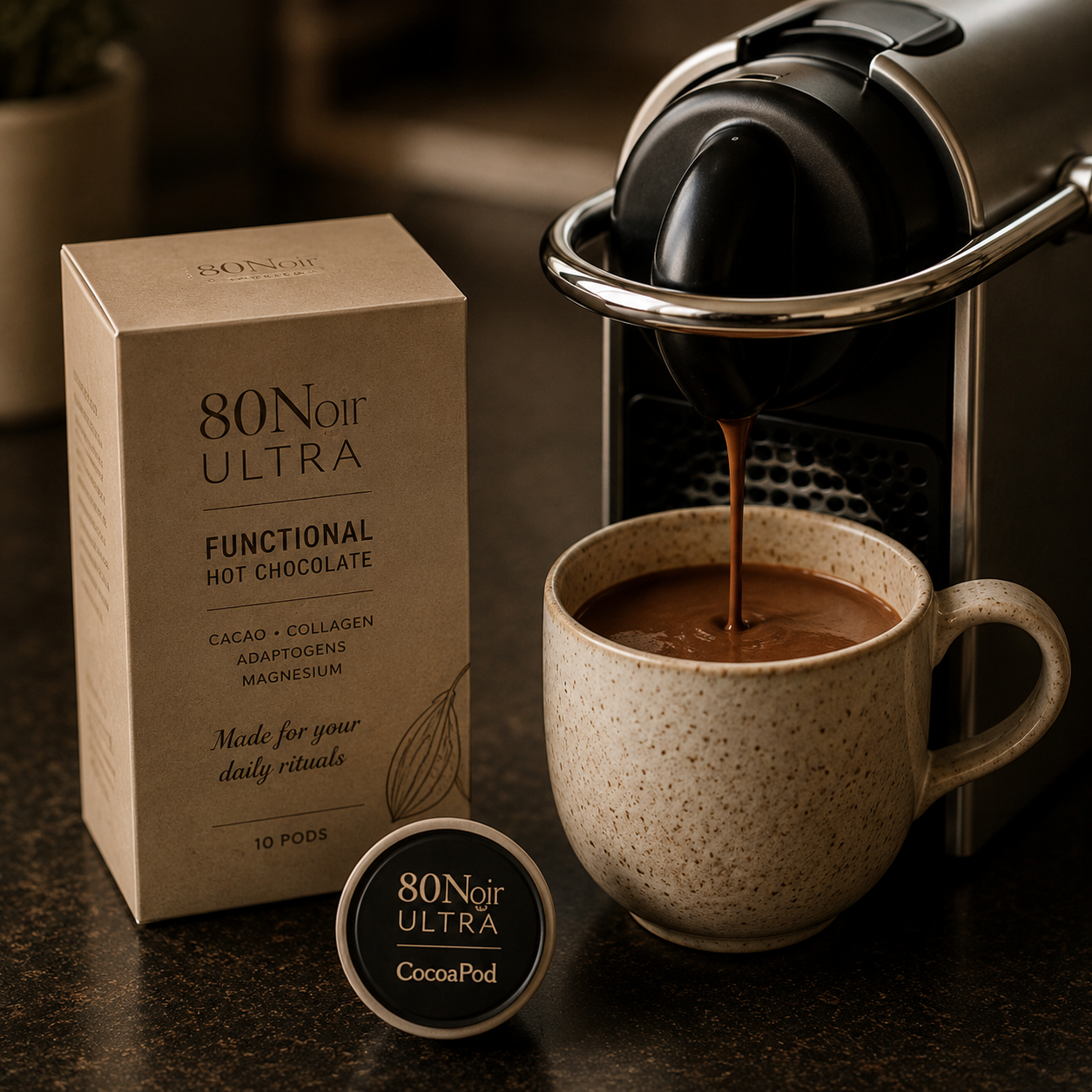 CocoaPod by 80Noir pre-launch campaign image