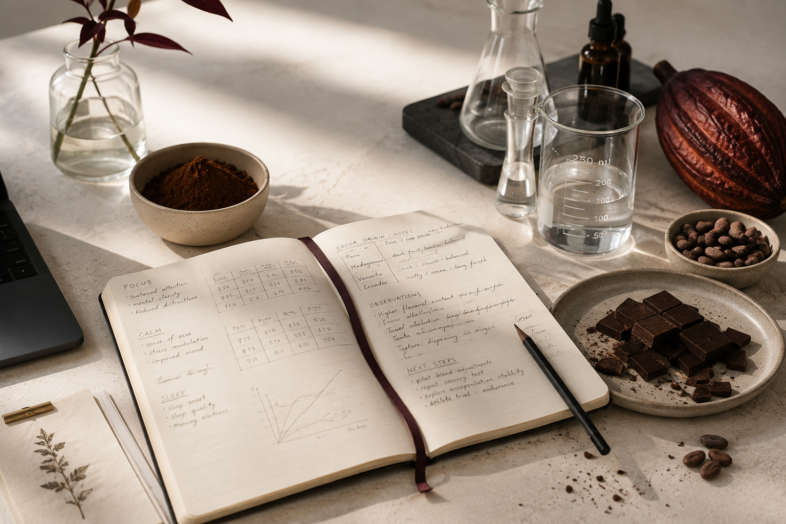 The 80Noir Research Lab cacao research